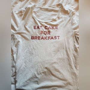"Eat Cake For Breakfast" Kate Spade tee